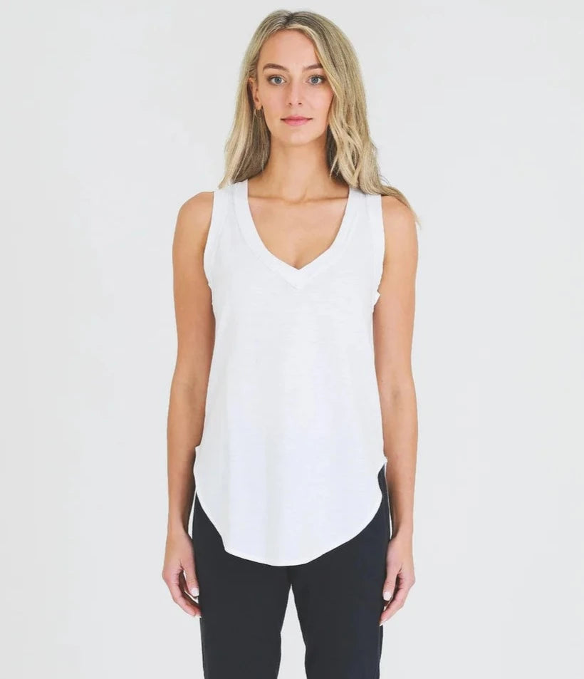 AUDREY TANK - WHITE