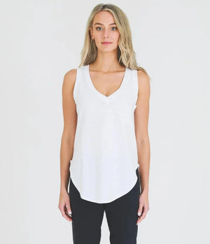 AUDREY TANK - WHITE