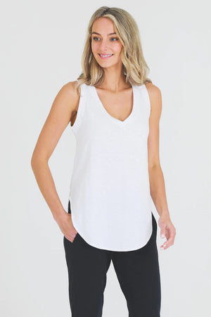 AUDREY TANK - WHITE