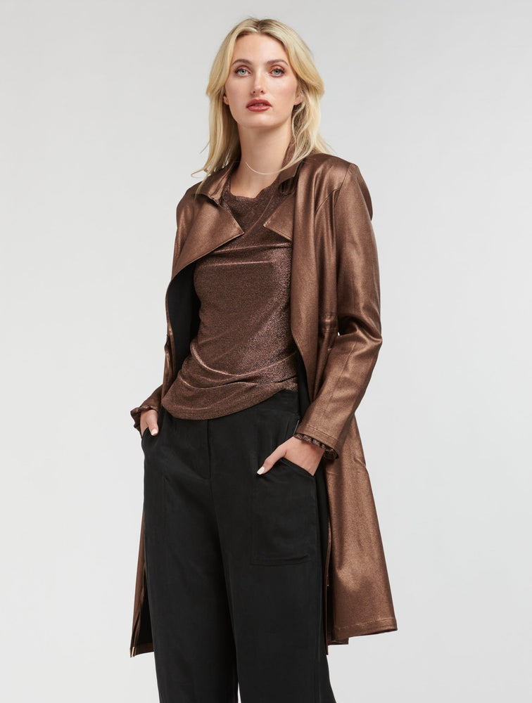 SHINE YOUR WAY TRENCH -COPPER