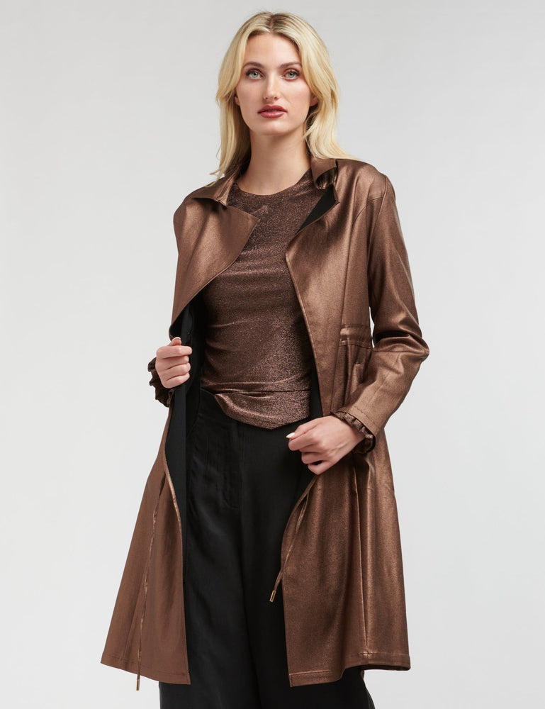 SHINE YOUR WAY TRENCH -COPPER