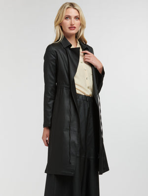 SHINE YOUR WAY TRENCH -BLACK