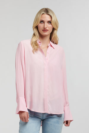 HUSTLER SHIRT - BALLET PINK