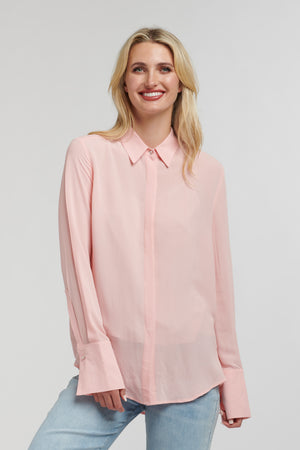 HUSTLER SHIRT - BALLET PINK