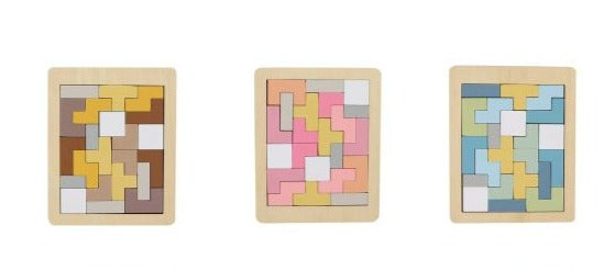 WOODEN RECTANGLE PUZZLE