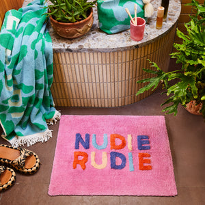 NUDIE RUDIE BATH MAT MINI - DAHLIA