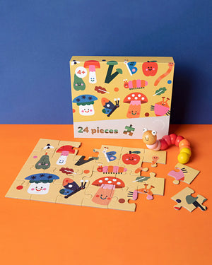 24 PIECE KIDS PUZZLE - CREEPY CRAWLIES