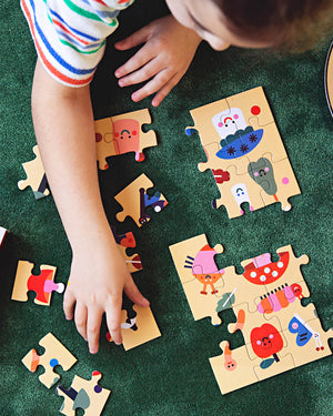 24 PIECE KIDS PUZZLE - CREEPY CRAWLIES