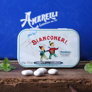 BIANCONERI LIQUORICE TIN - WHITE