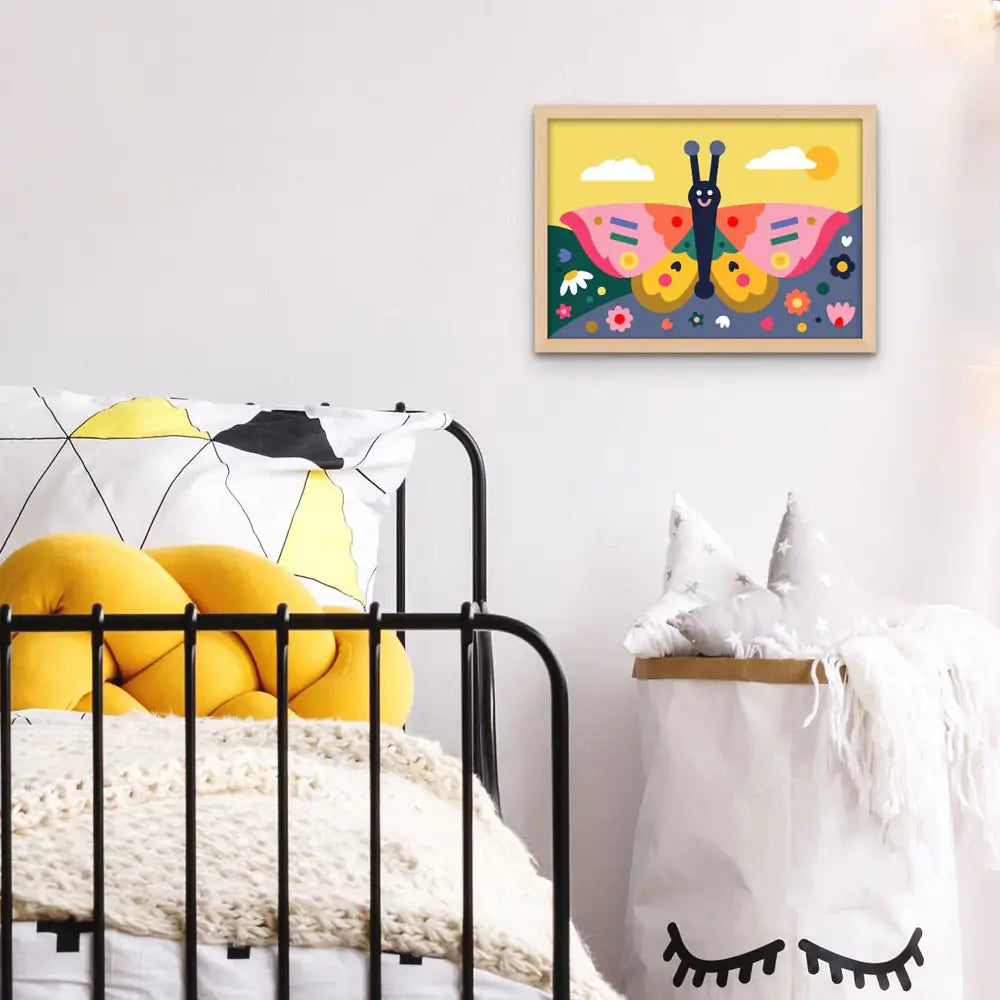 KIDS PAINT BY NUMBERS - SPRING WINGS