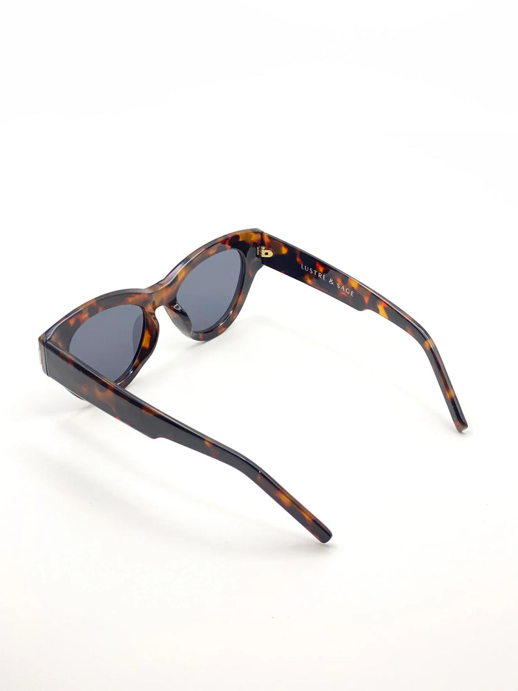 L&S MIELLI CAT EYE SUNGLASSES - TORT