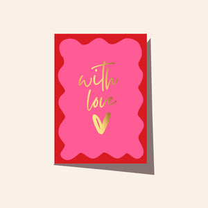 WAVY WITH LOVE CARD