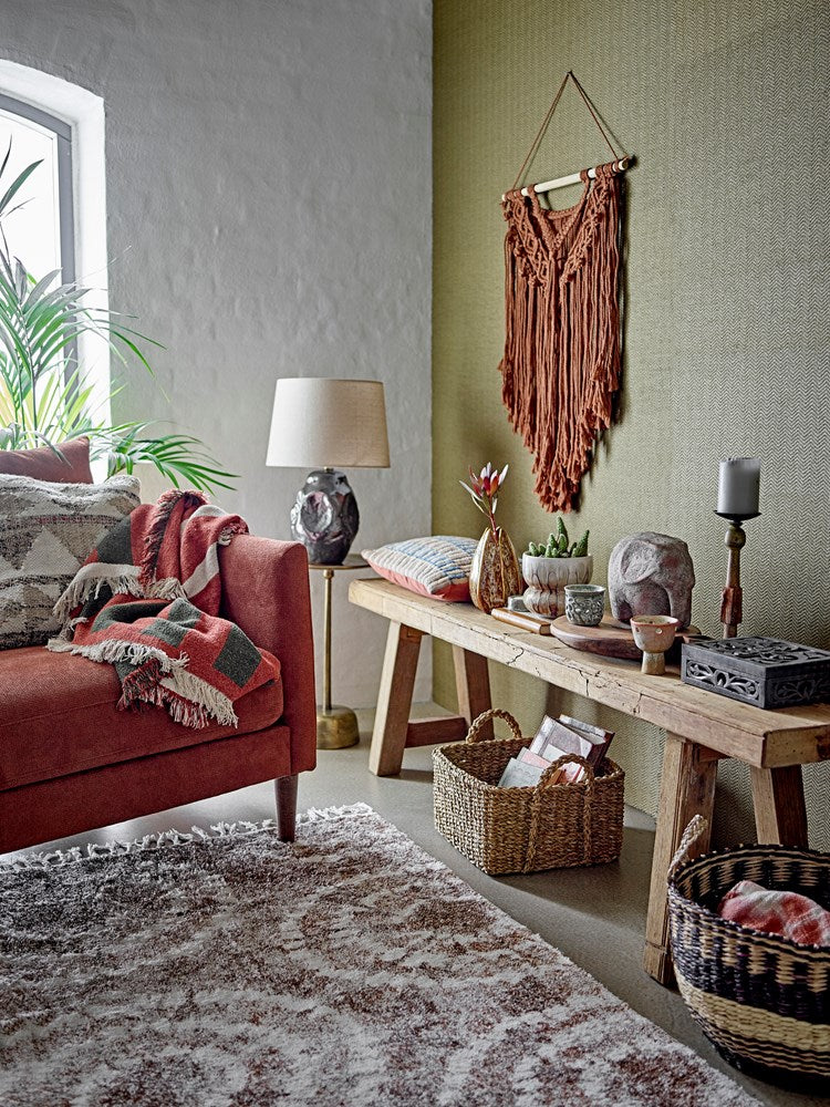 YORK THROW - BROWN