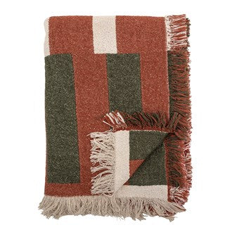 YORK THROW - BROWN
