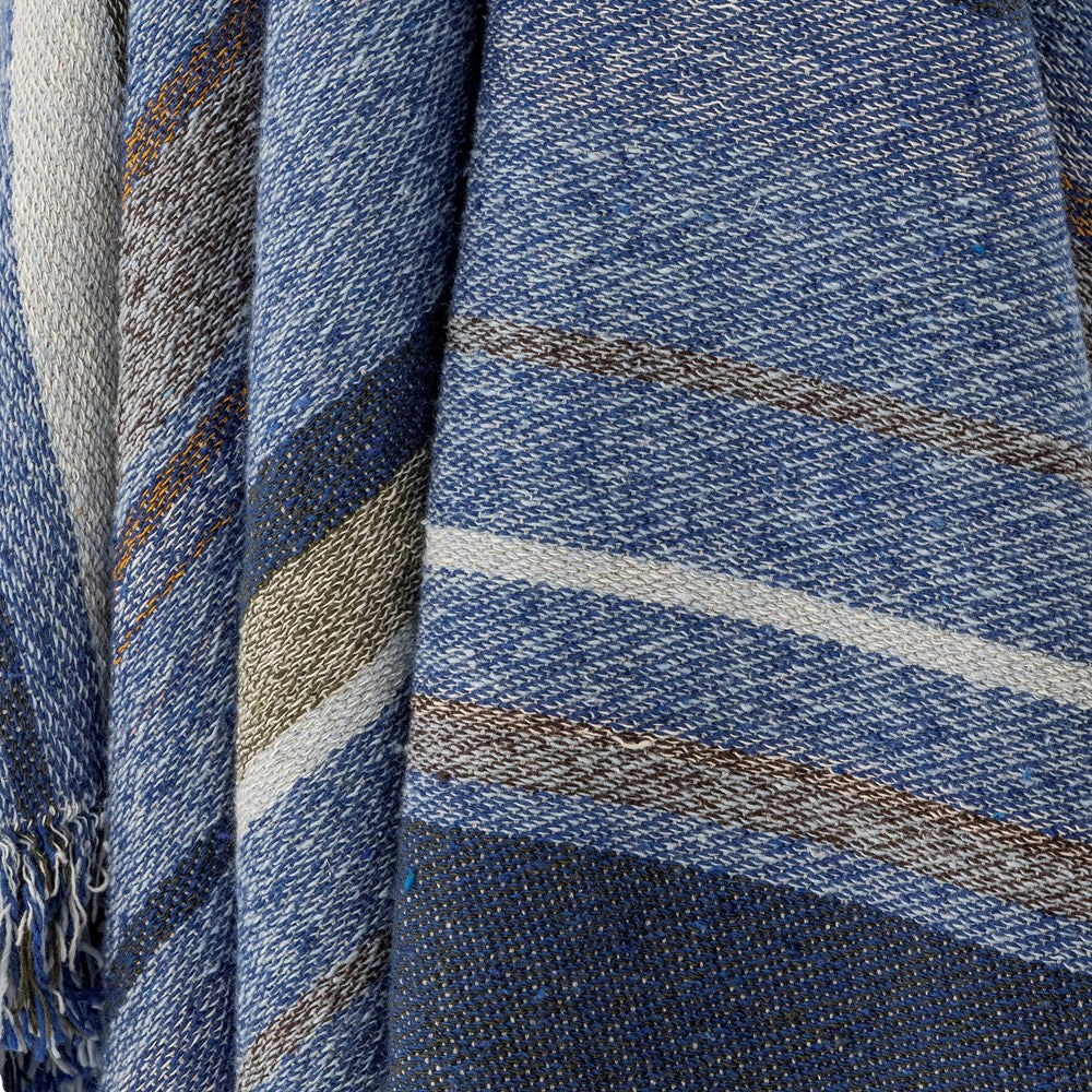 TOSCANO THROW - BLUE