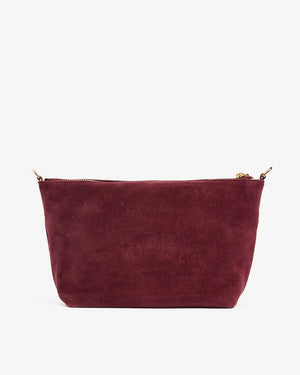 AGNES BAG - BURGANDY SUEDE