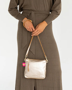 ALEXIS CROSSBODY BAG- GOLD