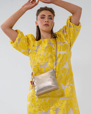 ALEXIS CROSSBODY BAG- GOLD