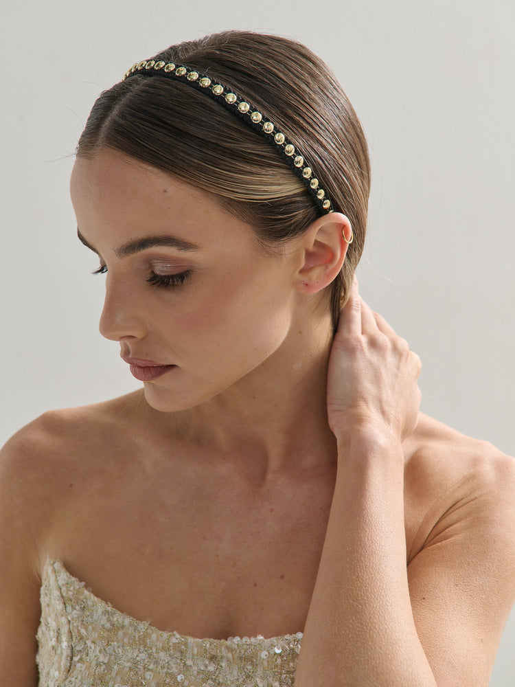 ELAINE STUD STATEMENT HEADBAND