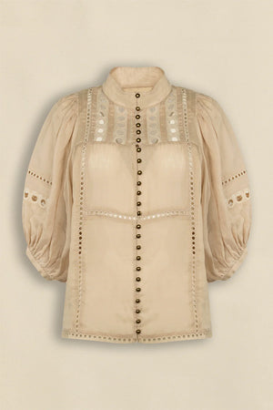 CABARET TOP - CASHEW