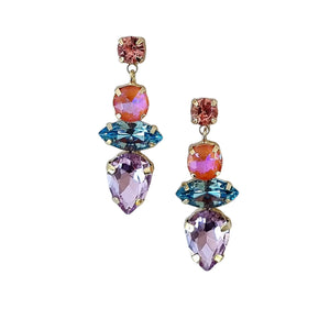 KIARA EARRING - PINK & BLUE