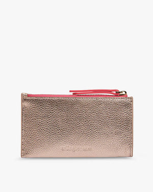 COMPACT WALLET - ROSE GOLD