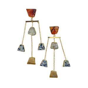 ELKA EARRING - AMBER