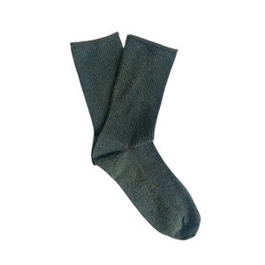 KLU SOCKS GLITTER LUREX - GREEN