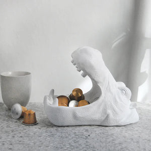 HARRY THE HIPPO BOWL - WHITE