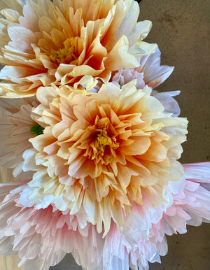 DAHLIA PAPER FLOWER - PINK