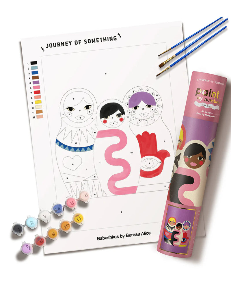 KIDS PAINT BY NUMBERS - BABUSHKAS