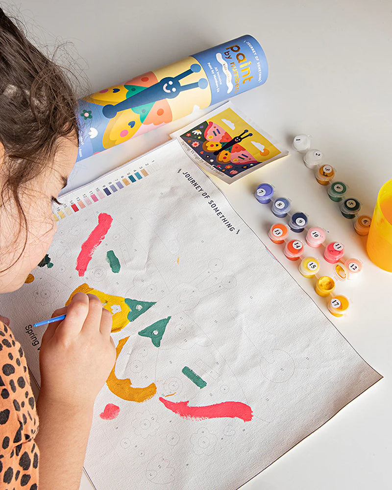 KIDS PAINT BY NUMBERS - SPRING WINGS