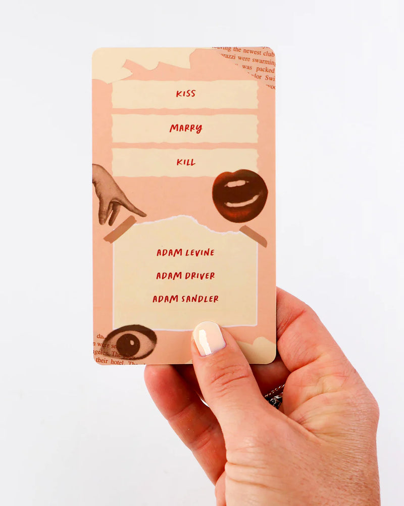 KISS MARRY KILL CARDS