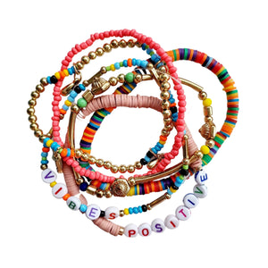 IBIZA BEADED BRACELET SET