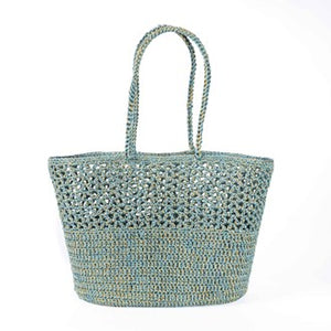 BOHEME - ROMY CROCHET BAG - CELADON