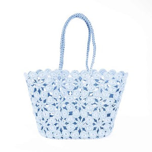 BOHEME - JANE CROCHET BAG - HYDRANGEA