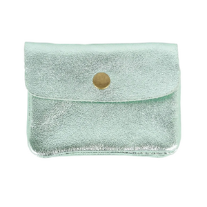 MAISON FANLI- COIN PURSE - METALLIC MINT