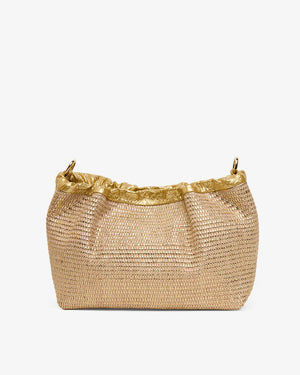 MONTY BAG - GOLD WEAVE