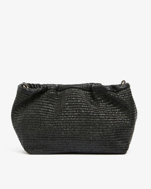 MONTY BAG - BLACK WEAVE