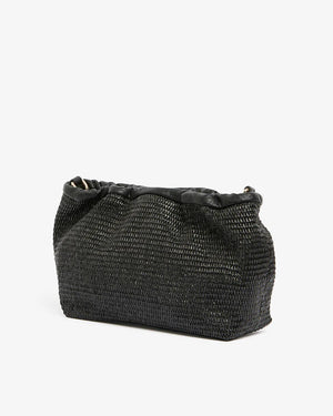 MONTY BAG - BLACK WEAVE
