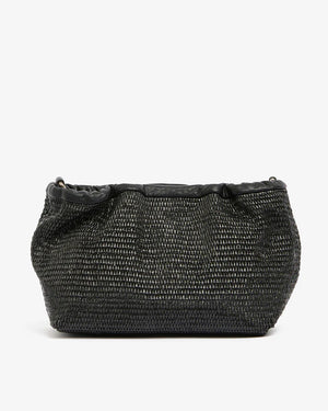 MONTY BAG - BLACK WEAVE