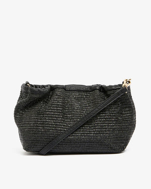 MONTY BAG - BLACK WEAVE