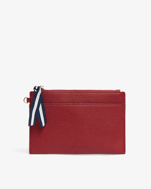 NEW YORK COIN PURSE - BURGANDY