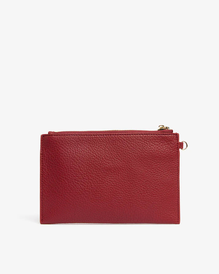NEW YORK COIN PURSE - BURGANDY