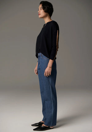 BENNET DRAPE BACK KNIT
