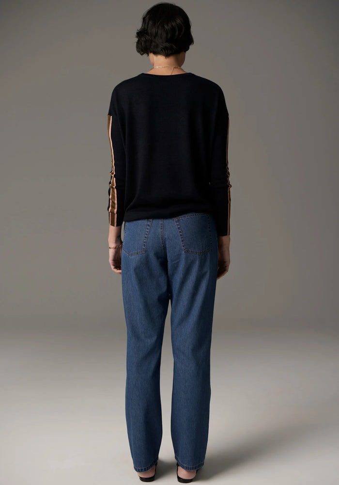 BENNET DRAPE BACK KNIT