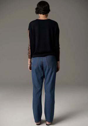 BENNET DRAPE BACK KNIT