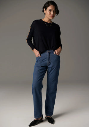 BENNET DRAPE BACK KNIT