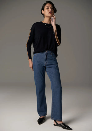 BENNET DRAPE BACK KNIT