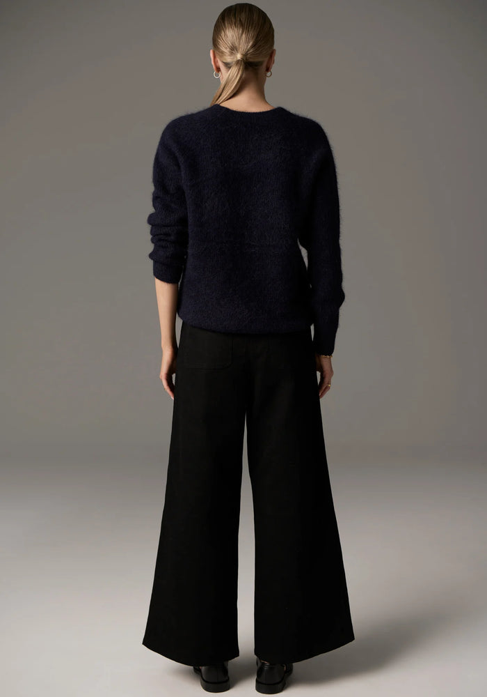 FINLEY CREW KNIT - INK